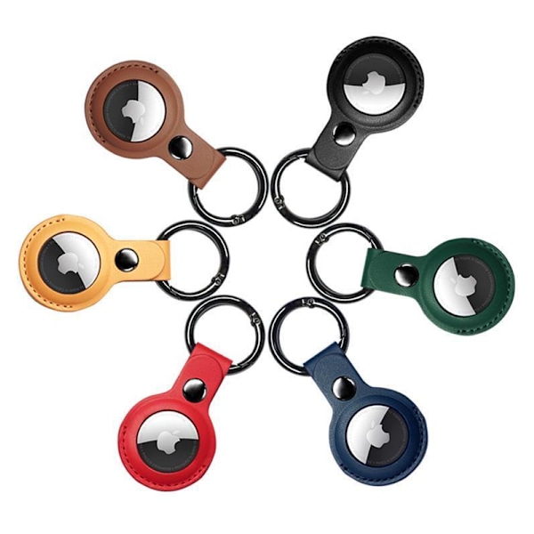 4-pakkauksen AirTag-kotelo / -suoja avaimenperällä - Valitse väri! MultiColo MultiColo MultiColor TVÅ av varje färg