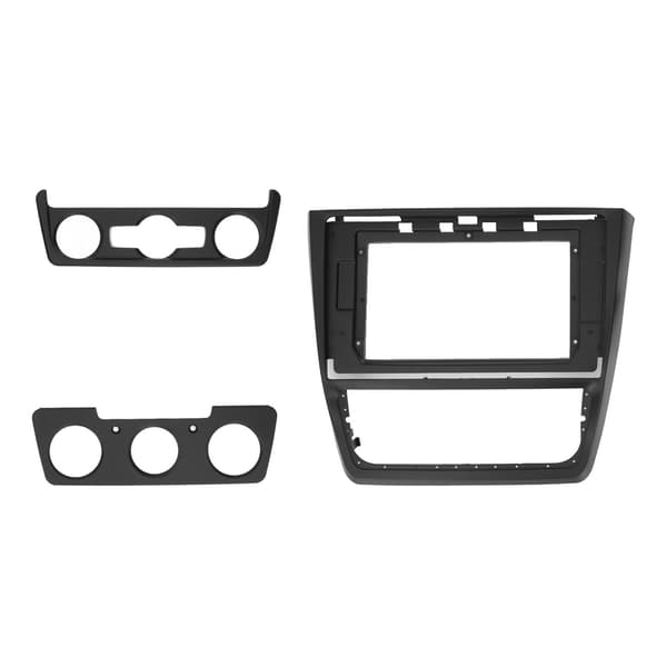 (SC) Bilnavigasjonspanel Ramme Dashbord Trim Kit 2 Tilbehør ABS Sømløs Bilmodifikasjon
