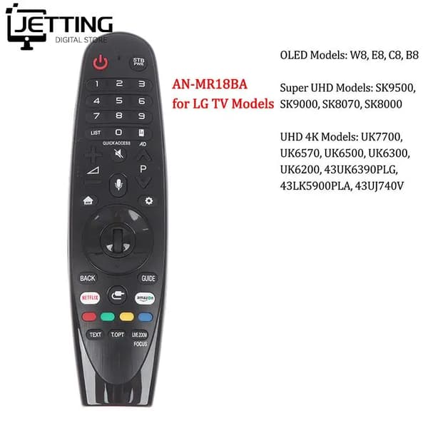[SC]Fjernkontroll for LG TV Smart Magic AN-MR18BA