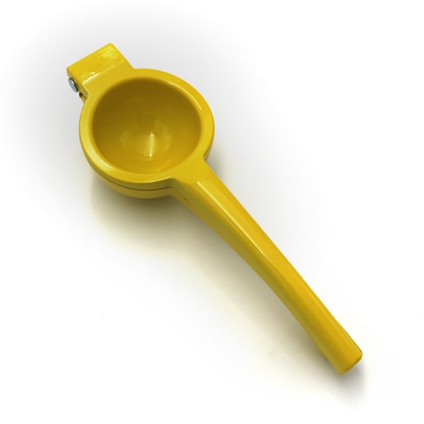 Lemon squeezer, manual lemon squeezer, manual squeezer, kitchen tool, yellow, 20 cm