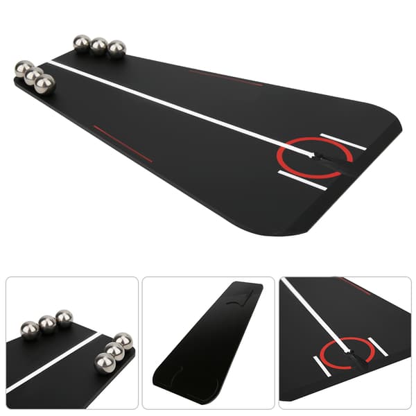 (SC)Golf Putting Training Aid Adjustment Training Aid Swing Trainer with Line for Indoor Outdoor Use