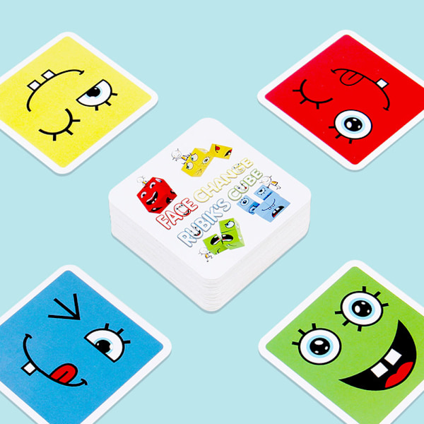 Bytt ansikt Rubiks kube leker Gratis matchende foreldre-barn interaktivt blokkleke for huset Iron Box