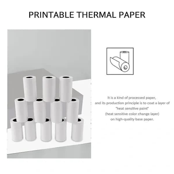 (SC) Printable Stickers - 57 x 30 mm for Printer, 12-pack