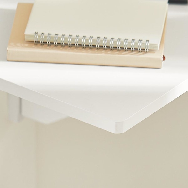 SoBuy Väggmonterat Fällbart Bord Skrivbord, Matbord Barbord FWT03-W White