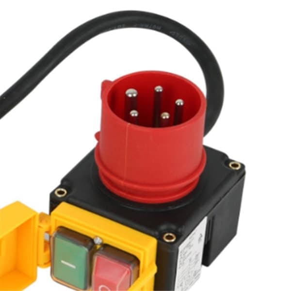 (SC) Unit Switch Machine Switch 380/400V 3-phase with cable and phase inverter including combined emergency stop cover