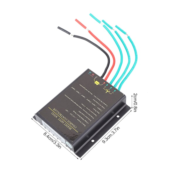 (SC)48V Waterproof Wind Turbine Controller MPPT Charge Controller 800W Wind Power Regulator 0.9