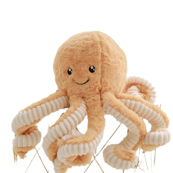 Bläckfiskdocka söt bläckfisk plyschleksak simulering havslevande djur docka bästsäljare Bläckfisk--Lila 18cm Octopus--Purple