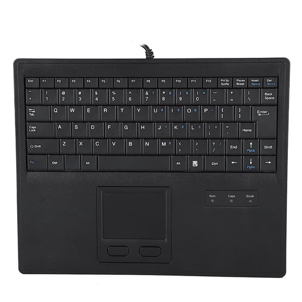 (SC)10-inch Scissor Foot Wired Keyboard with Touchpad Precise Touch Control