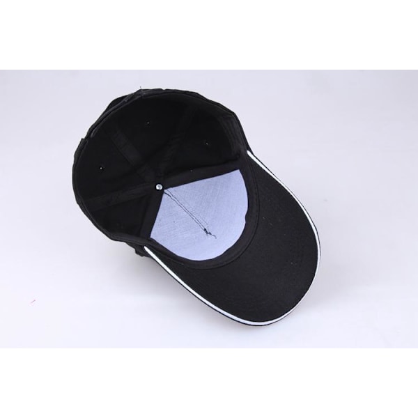 Car Tesla Baseball Cap Herr Cap för Män Kvinnor Unisex Tesla Baseball Cap för Män Bil Fans Mössor，biała