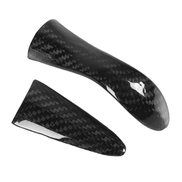 (SC)Carbon Fiber Shift Knob Trim Steering Wheel Frame Kit Replacement for Infiniti Q50 2014 2017