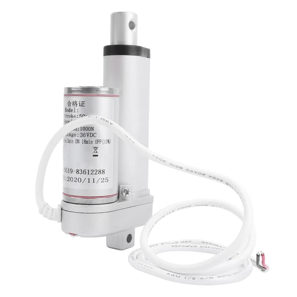(SC)Electric Linear Actuator Motor 100kg Load 50mm Stroke 12mm/s Speed DC 36V for Lifting