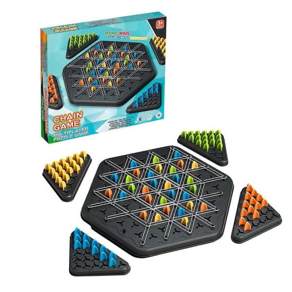 [SC]2026 New Modpi Triangle Chain Game, Fun Triangular Game, Strategy Game for Kids, 100% NEW