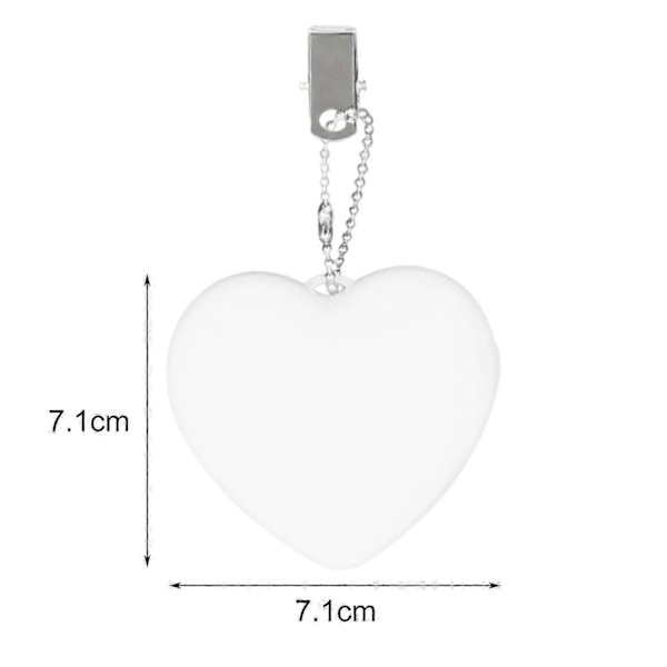 [SC]Handbag Light Heart-shaped with Glow Dual-mode Design Compact Size Portable Automatic Sensor Touch C