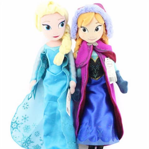 [SC] Pehmolelu Elsa + Anna 40 cm