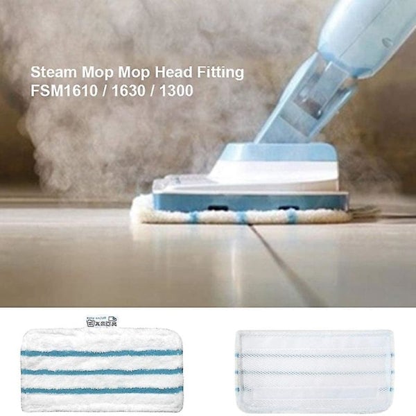 5-pack mikrofiberdukar Black&decker ångmopp ersättning