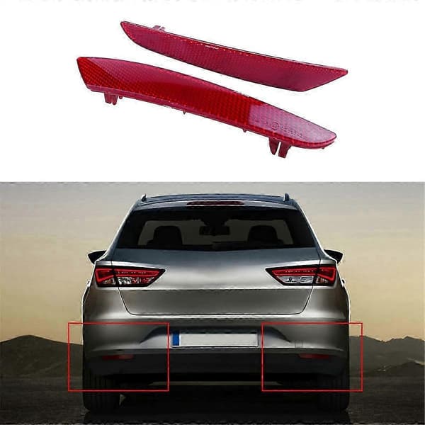 (SC) Seat 2013-2019 Rear Bumper Reflector Replacement - High Visibility & Easy Installation
