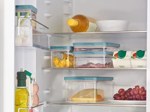 (SC) Cheese Box - Refrigerator Drawer with Lid - Cheese Storage - Airtight Refrigerator Container with Anti-Condensation Insert