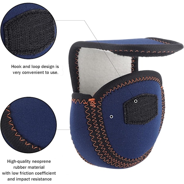 Neoprenskydd Neopren Neopren Flugfiske Rullfodral Skydd Anti-kollision Flugrulle Förvaringsväska