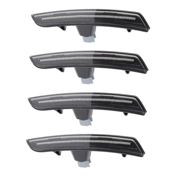 (SC) 4 pcs LED Side Marker Lights Front and Rear, Plug and Play Replacement for Chevrolet Camaro 2016-2020 0.3
