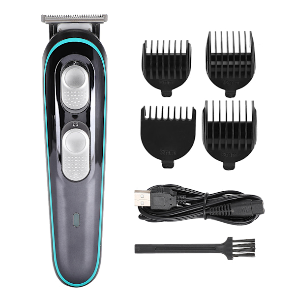 USB Opladning Elektrisk Hårtrimmer Justerbar Hårtrimmer Klipning Grooming Kit