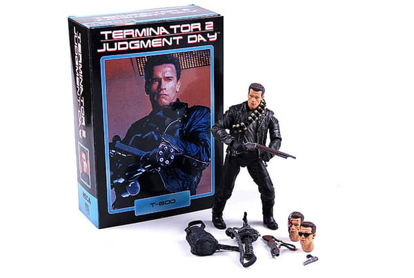 (SC) Terminator 2: Dommedag T-800 Arnold Actionfigur Legetøjsmodel Gavevenlig