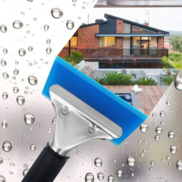 Rubber Squeegee Mini Scraper Car Window Squeegee Car Foiling Squeegee Shower Squeegee Ice Scraper Rubber Water Blade for Car Window Tinting, Windshields