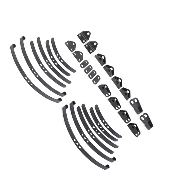 (SC)Tamiya 1 14 RC Tractor Front Rear Leaf Spring Suspension System Upgrade Parts