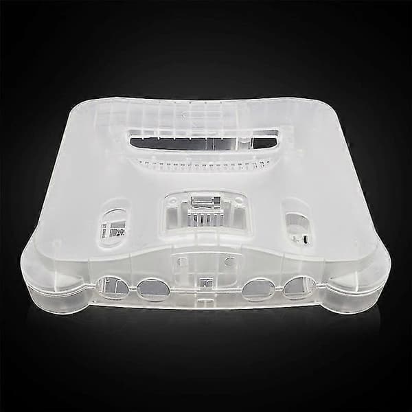 (SC) Replacement S Transparent Shell For N64 Retro Console Transparent Box Transparent