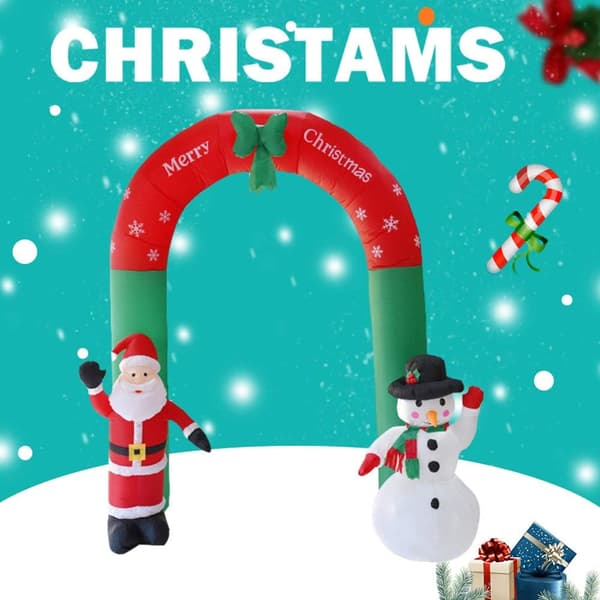 (SC)Outdoor Decorations with Durable Polyester Material, Weather-Resistant and Strong LED