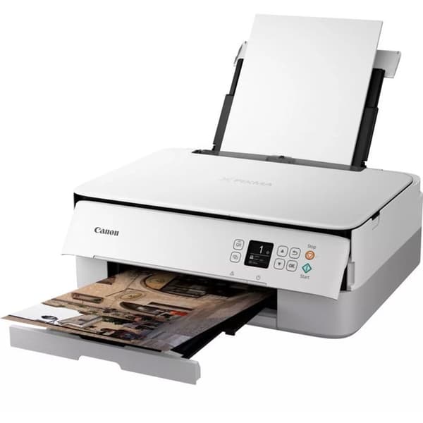 (SC)Multifunktionsprinter - CANON - PIXMA TS5351i - Blækstråleprinter - Farve - WIFI Vit 1.44