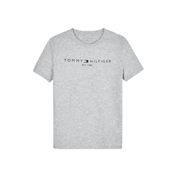 TomyHilfiger Herre Treningsdrakt Casual Sommer Kortsermet T-skjorte Topp Shorts Sett Sportsklær Lys Grå Light grey L