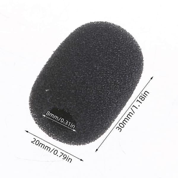 [SC]Lapel Mic-beskyttelse Mikrofon Vindhette Mikrofonbeskyttelse Vindhette
