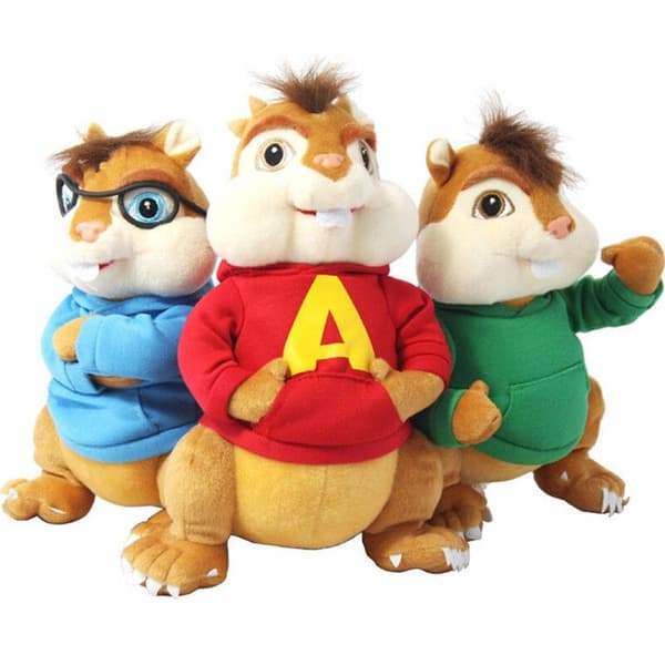 Fängslande Alvin och gänget Theodore Simon Docka Leksak Simon