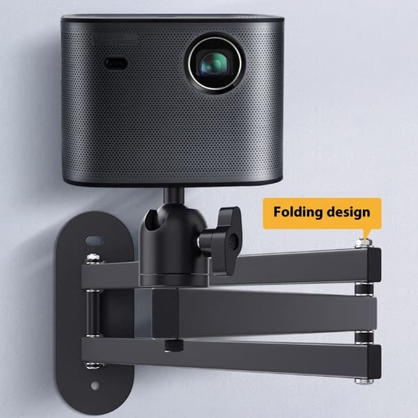 (SC)Foldable Projector Wall Mount with 5KG Load Capacity Dual Swivel Joints null - 80CM 1.2