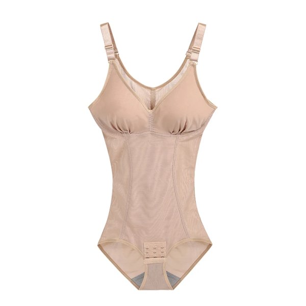 MISTHIN Kropp Tummy Control Trosor Mage Kvinnor Sexig Push Up BH Åtsittande Gå Ner i Vikt Slim Down Transparent Helkroppsformare Hud XXL Skin