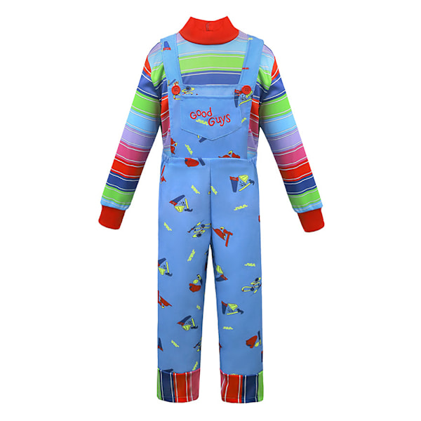 Halloween Ghost Cosplay Kostym för Barn Dans Plattform Pojkar boys L