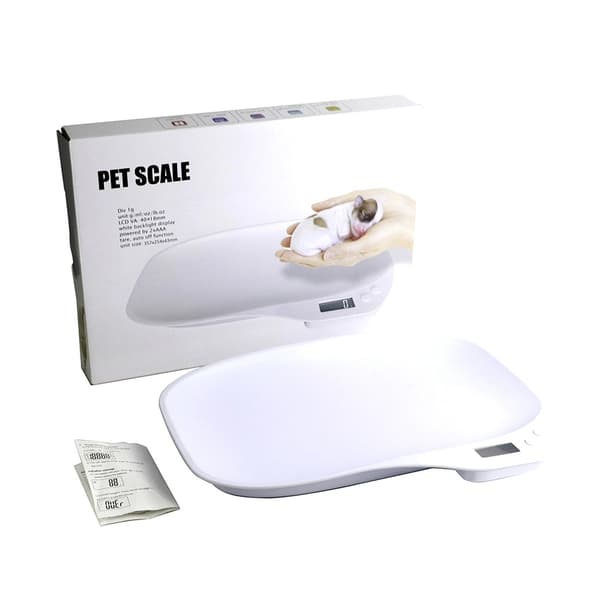 (SC)Digital Pet Scale 15000g - Accurate Measurement for Small Animals, Postal Packages, and Kitchen Use 723