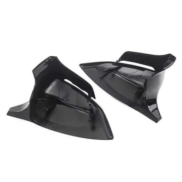 [SC]2 dele blanke sorte bakspejlkapper kompatible med Seat Cupra Ateca KH7 Tarraco KN2 2016-2 Glossy Black