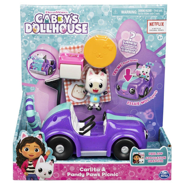Gabby's Dollhouse Carlita & Pandy Paws Piknik multifärg Multicolor