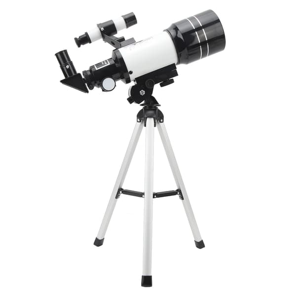 (SC)Astronomical Refractor Telescope for Beginners, Wireless Remote Control, High-Quality Optics, Telescope with Interchangeable Eyepieces, Phone Clip for