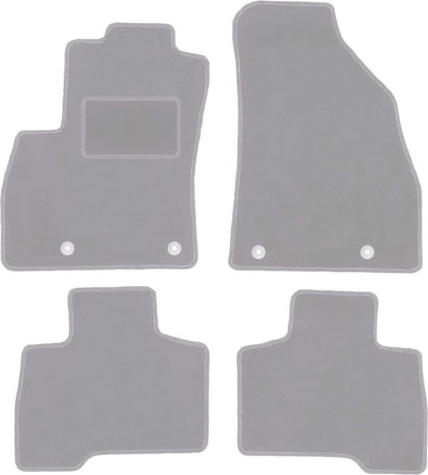 (SC)Grå bilmatter for: Citroen Nemo kombi (2007-2017)_MGF