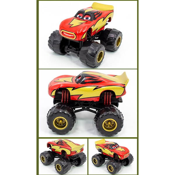 Disney Pixar Cars Lot Scary McMean Lastebil 1:55 Diecast Modellbil Leker Gave