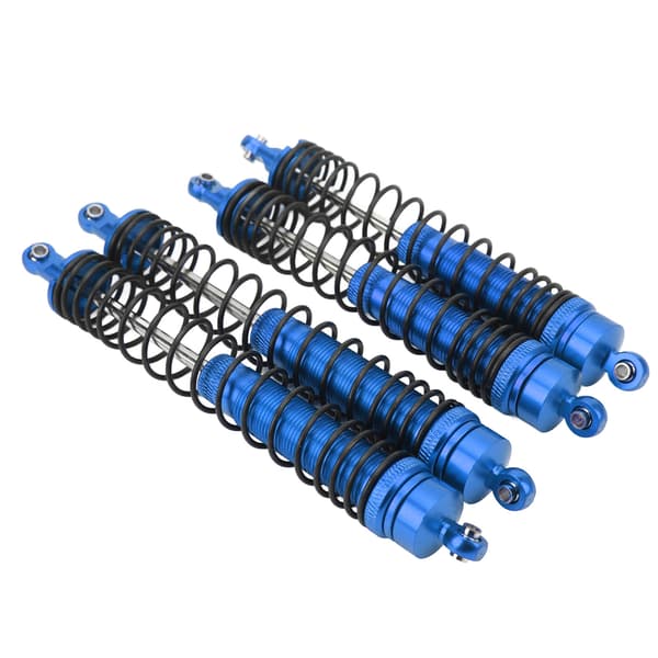 (SC)Adjustable Aluminum Alloy Shock Absorber with Spring Damper for Axis RBX10 Ryft 4WD 1/10 RC Car Dark Blue