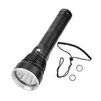 (SC)XM-P70 Super Strong Waterproof Underwater 80M Diving Lamp LED Electric Flashlight