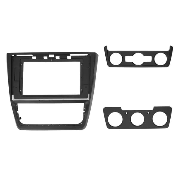 (SC) Bilnavigasjonspanel Ramme Dashbord Trim Kit 2 Tilbehør ABS Sømløs Bilmodifikasjon