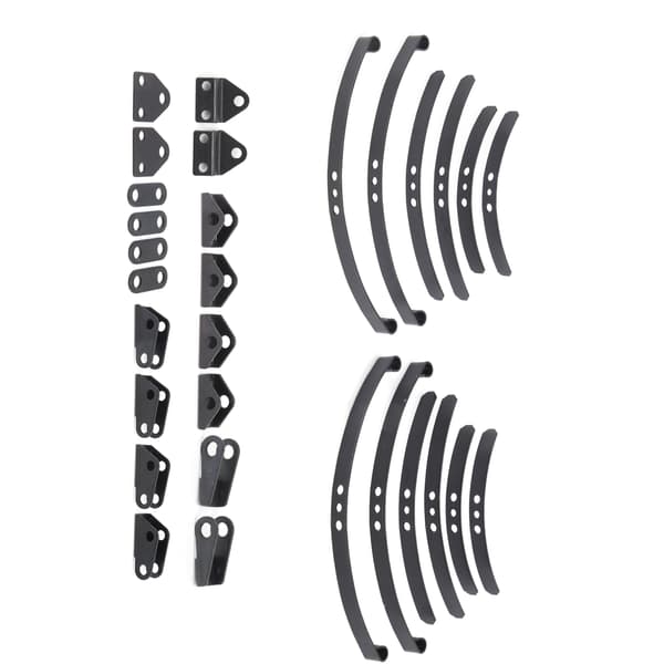 (SC)Tamiya 1 14 RC Tractor Front Rear Leaf Spring Suspension System Upgrade Parts