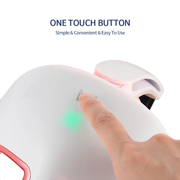 Trådlös 7-färgs LED Photon Behandling Skönhetsmask Vit 18.6*23.3cm