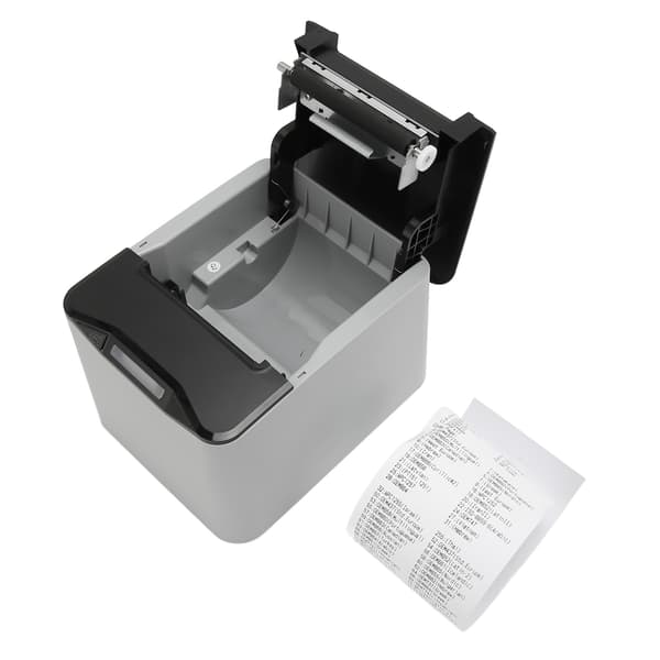 (SC) 80 mm USB Thermal Receipt Printer with Auto Cutter POS Printer Bill Printer for Kitchen Commercial Retail 100‑240V