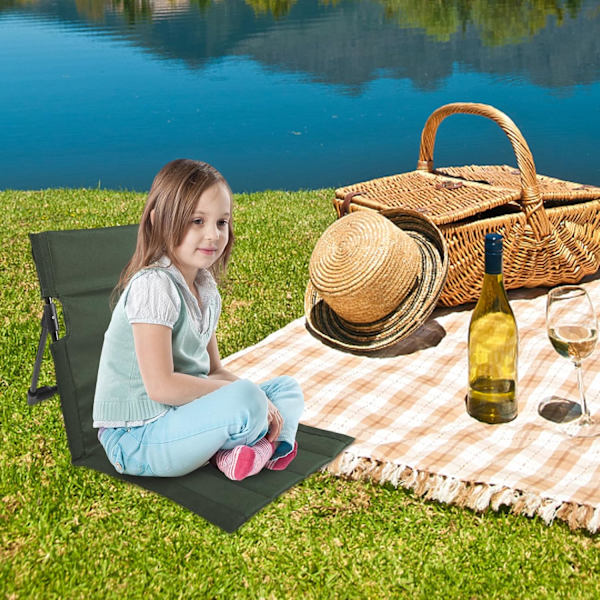 Strandmatte solseng, sammenleggbare solsenger for voksne, ideell solmatte for soling