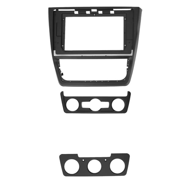 (SC) Bilnavigasjonspanel Ramme Dashbord Trim Kit 2 Tilbehør ABS Sømløs Bilmodifikasjon